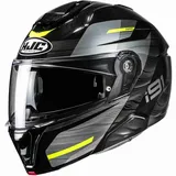HJC Helmets i91 Dusk Schwarz/Grau/Gelb L
