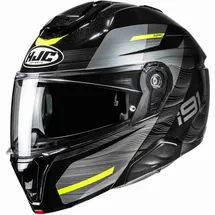 HJC Helmets i91 Dusk Schwarz/Grau/Gelb L