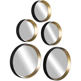 Trio Lighting Spiegel-Set 5-teilig 0 x 0 cm Schwarz