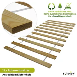 furnify Lattenrost Rollrost 70 x 200 cm