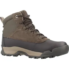 Sorel Buxton Lite Lace Plus Waterproof Snow Boot, Major/Jet, 12