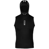 Huub Neoprenweste Hooded Schwarz XL