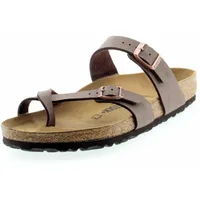 BIRKENSTOCK Damen Mayari Zehentrenner, Braun (Mocca), 38 EU - 38 EU Schmal