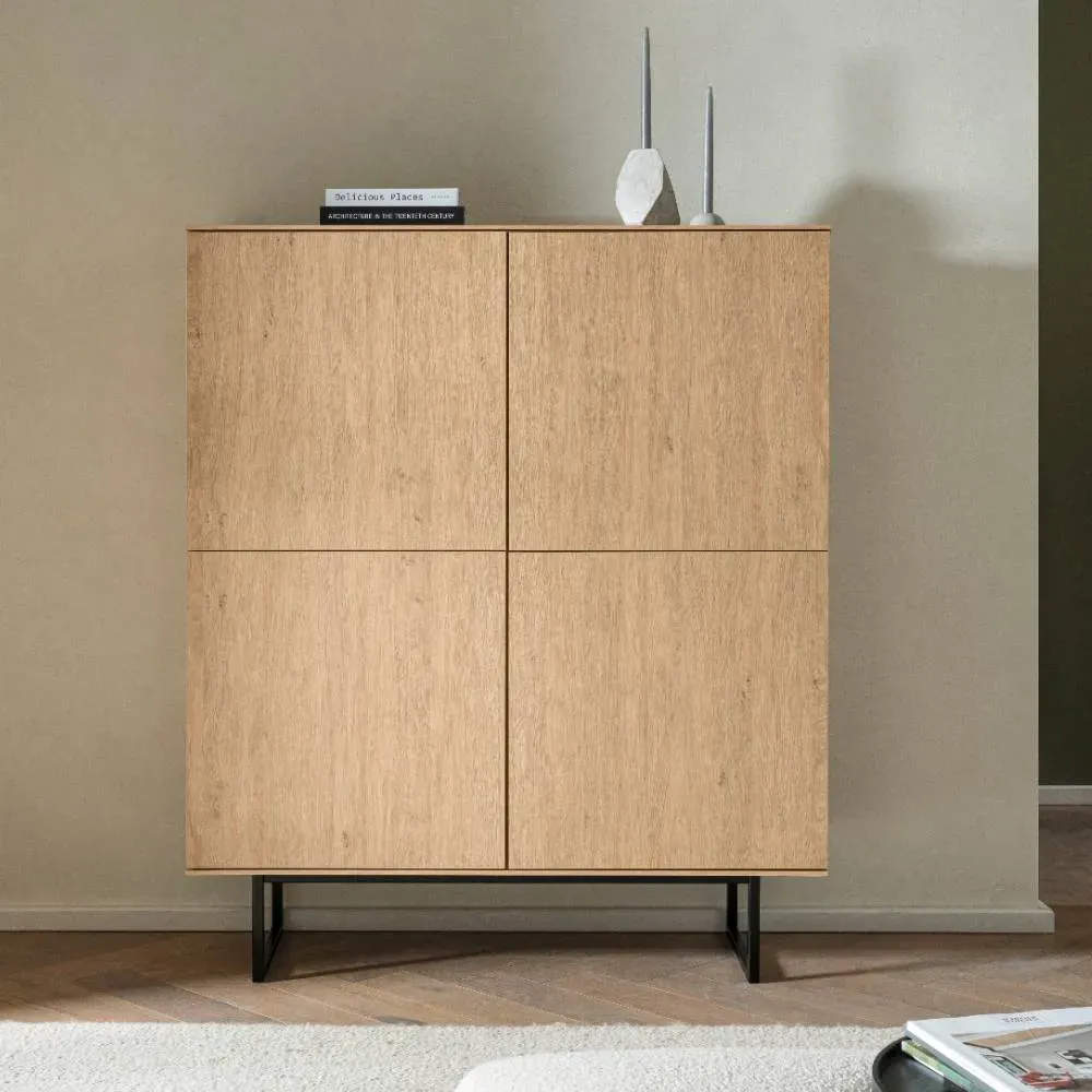 Wohnzimmerschrank Wohnzimmer Schrank in modernem Design mit Bügelgestell