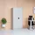 BISLEY Stahlschrank FTL09 Toolless FTL09645 lichtgrau 90,0 x 40,0 x 185,0 cm, zerlegt