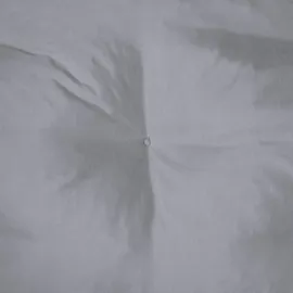 Beautissu Bankauflage 120 x 50 x 10 cm grau 1 St.