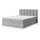 masseno Boxbett, Hellgrau, Holz, 160x200 cm Schlafzimmer, Betten, Boxspringbetten