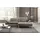 W.Schillig Ecksofa Chenille 3-Sitzer Grau