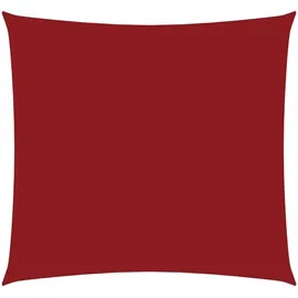 vidaXL Sonnensegel Oxford-Gewebe Quadratisch 4,5x4,5 m Rot