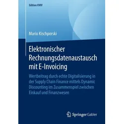 Elektronischer Rechnungsdatenaustausch mit E-Invoicing