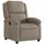 vidaXL Relaxsessel 86,5 x 99,5 x 86,5 cm Cappuccino-Braun mit verstellbarer Rückenlehne