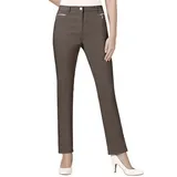 STEHMANN Jerseyhose leicht vertieft Braun 80