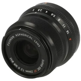Fujifilm XF 23mm F2,0 R WR schwarz
