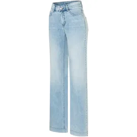 MAC Dream Wide Leg Jeans in Hellblau-D36 / L32