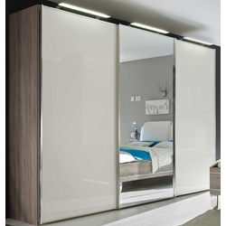 Staud Sinfonie Schwebetürschrank mit Spiegel und Glastüren