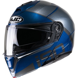HJC i90 Mai Klapphelm, grau-blau, Größe XS 54 55 für Männer