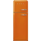 Smeg FAB30LOR6 Retro-Kühl-Gefrierkombination (222 l, 1720 mm hoch, Orange)