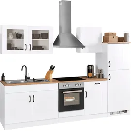 kochstation Küchenzeile KS-Athen 270 cm weiß