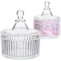 luxuskollektion Vorratsglas Keksdose beige 2-teilig
