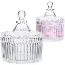 luxuskollektion Vorratsglas Keksdose beige 2-teilig