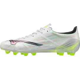 Mizuno Alpha Ii Elite Nockenschuhe Herren white/black iridescent 44