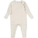 Sterntaler Strickoverall Schnitt Weiß 68