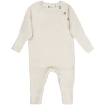 Sterntaler Strickoverall Schnitt Weiß 68