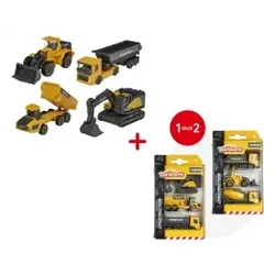 Majorette Volvo Construction Bundle