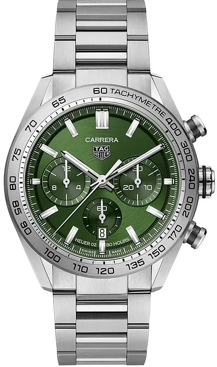 TAG Heuer Chronograph Carrera Chronograph CBN2A10.BA0643 - silber