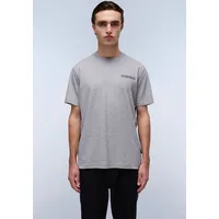 Napapijri Sovana Kurzarm-t-shirt - Med Grey Mel - L
