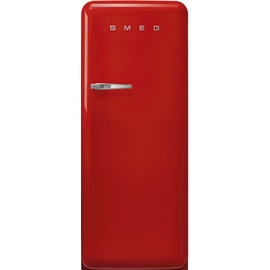 Smeg FAB28RRD5 Retro-Kühlschrank (270 l, 1530 mm hoch, Rot)