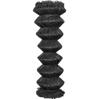 vidaXL Maschendrahtzaun 25 x 1,25 m Stahl Grau - vidaXL