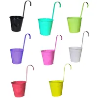 Geschenkestadl Hängetöpfe Ø 16 x 32 cm Farbmix