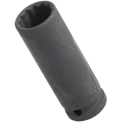 BGS 5353 Impact Nuss / Krafteinsatz Zwölfkant tief SW 21mm Antrieb 12,5mm (1/2")