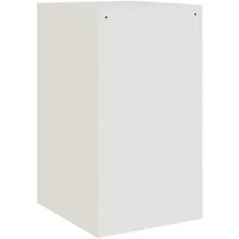 vidaXL Nachtschrank 34,5 x 39 x 62 cm Weiß