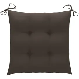 vidaXL Gartenstuhl 50 x 108 x 0 cm braun 8 St.