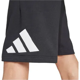 adidas Essentials Big Logo French Terry Kurze Hose Black / White XL