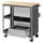Stier Fahrbare Werkbank mit 6 Schubladen und 2 Fachböden BxTxH 960x450x950 mm