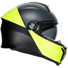 AGV Tourmodular Frequency Klapphelm - Matt Dunkelgrau/Rot/Grau / S