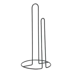 Zeller Küchenrollenhalter, Metall 27442 , Farbe: schwarz