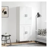 vidaXL Highboard 69,5 x 180 x 34 cm Weiß