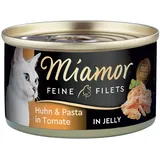 Miamor Feine Filets 6 x 100 g - Huhn & Pasta