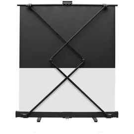 Celexon DELUXX Advanced Portable Self-Stand-X 170,7 x 128 cm 4:3 Mattweiss Polaro