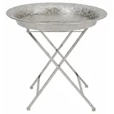 Hti-Living Beistelltisch Ø 0 x 0 cm Silber