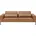 3-Sitzer 242 Leder 242cm Leder XL-Sofa Fuß