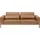 Musterring 3-Sitzer MUSTERRING "JustBPM100, 242 cm breit, aus hochwertigem Leder", cognac, B:242cm H:88cm T:107cm, 100% Leder, Sofas, XL-Sofa, wahlweise mit Nierenkissen und mot. Sitzauszug, Fuß schwarz