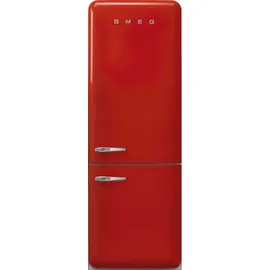 Smeg FAB38RRD6 Retro-Kühl-Gefrierkombination (481 l, 2050 mm hoch, Rot)