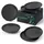 MiaMio Le Papillon Speiseteller 26 cm schwarz 6er Set