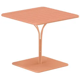 vente-unique Gartentisch 80 x 80 x 75 cm Orange