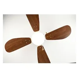 AireRyder Classic 105 cm Deckenventilator Weiß/Nussbaum